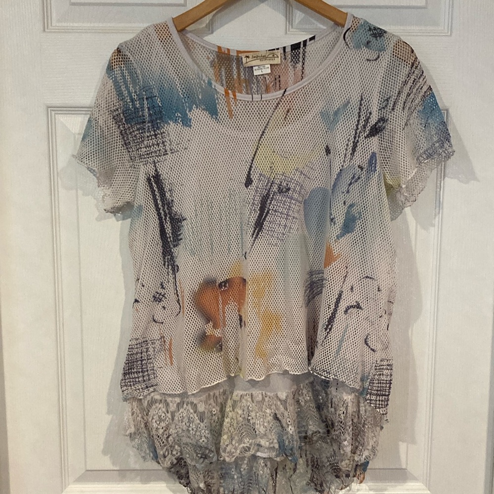 Impulse California abstract layered top size large